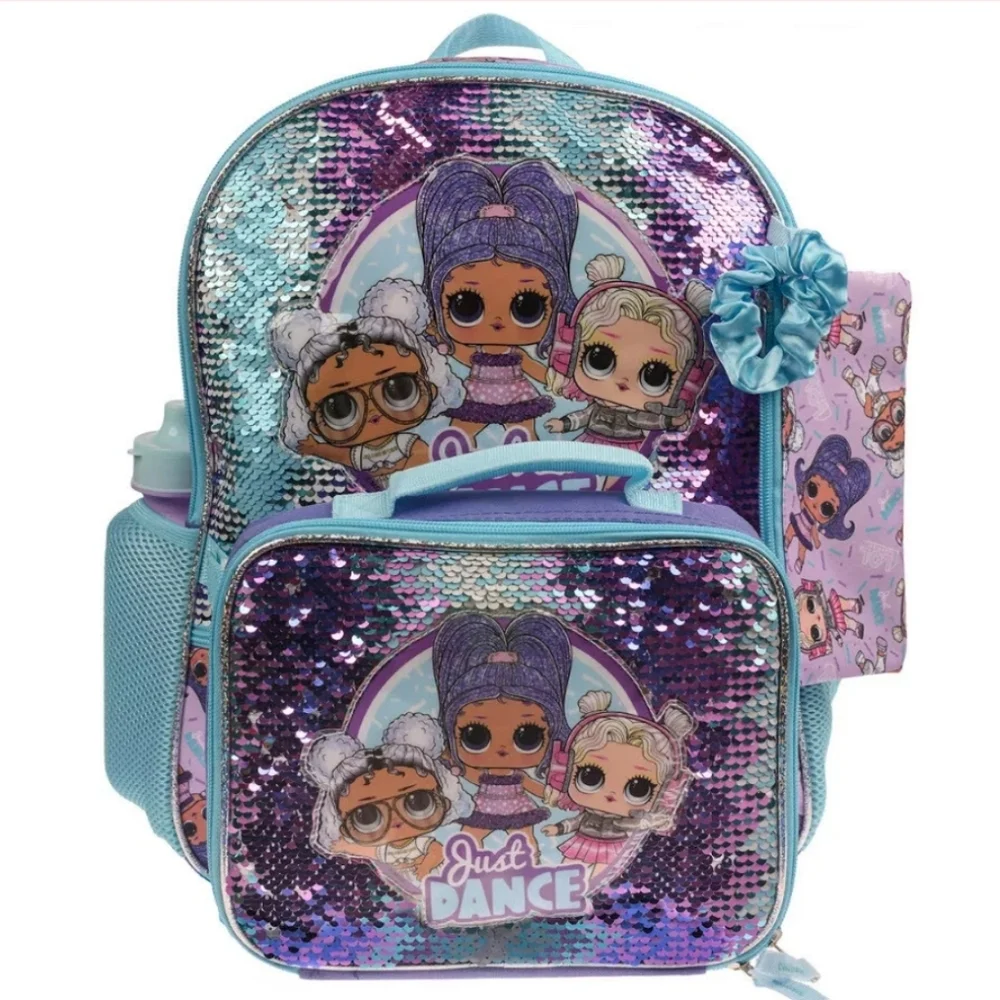 L.O.L. Surprise! Just Dance Sequin Backpack - Purple and Blue